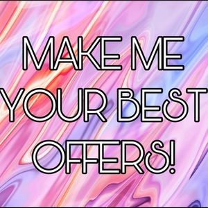 ACCEPTING REASONABLE OFFERS!